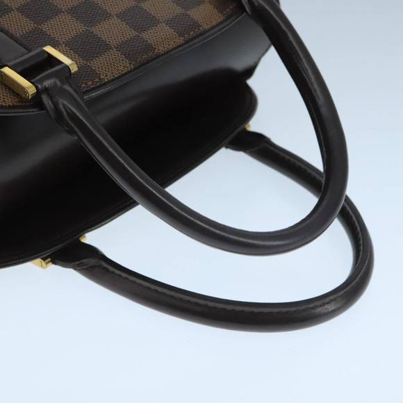 LOUIS VUITTON Damier Ebene Thaliasaw Hand Bag N51284 LV Auth 91558 - Picture 7 of 16